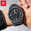 OLEVS 1018 Herrenuhr – Wasserdichte Quarz-Uhr mit Silikonarmband & Leuchtfunktion – Bild 15