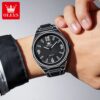 OLEVS 1018 Herrenuhr – Wasserdichte Quarz-Uhr mit Silikonarmband & Leuchtfunktion – Bild 16