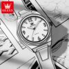 OLEVS 1018 Herrenuhr – Wasserdichte Quarz-Uhr mit Silikonarmband & Leuchtfunktion – Bild 5