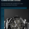 OLEVS 1106 Herrenuhr Original Multifunktionale Elektronische Uhr – Bild 7