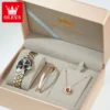OLEVS Geschenkset Luxus-Quarzuhr für Damen-Eleganz trifft Funktionalität – Bild 5