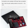 Luxuriöses Geschenkset für Herren: 6-in-1 Business-Accessoires – Bild 20