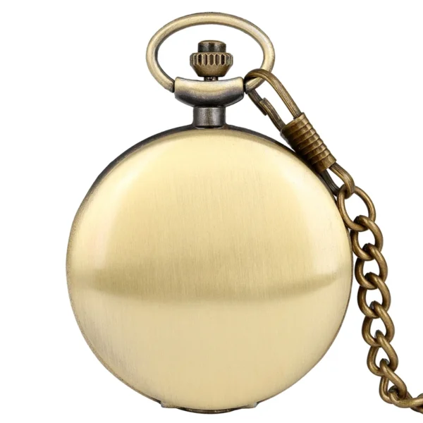 Luxus Glatte Silber Taschenuhr-Zeitlose Eleganz für Sie und Ihn – Bild 17