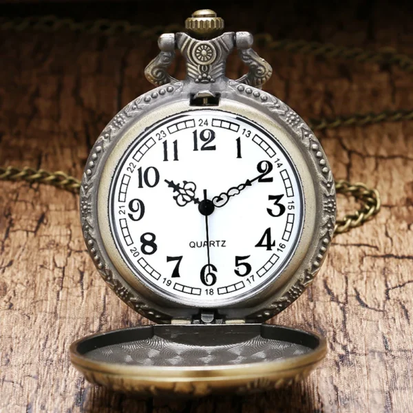 YISUYA Antike Sternzeichen-Taschenuhr: Retro-Charme und präzises Design – Bild 5