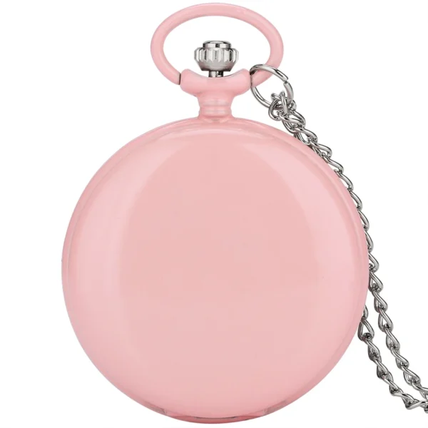 Luxus Glatte Silber Taschenuhr-Zeitlose Eleganz für Sie und Ihn – Bild 18