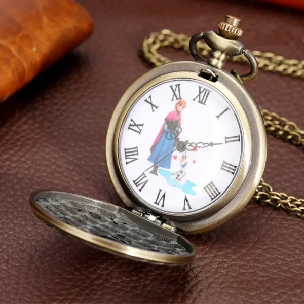 Antike Bronze OLAF-Design Taschenuhr | Ein Retro-Meisterwerk – Bild 14