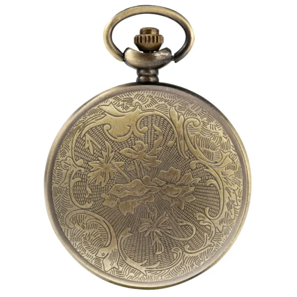 Antike Bronze OLAF-Design Taschenuhr | Ein Retro-Meisterwerk – Bild 10