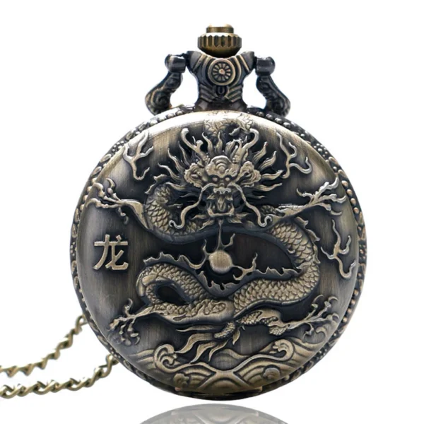 YISUYA Antike Sternzeichen-Taschenuhr: Retro-Charme und präzises Design – Bild 15