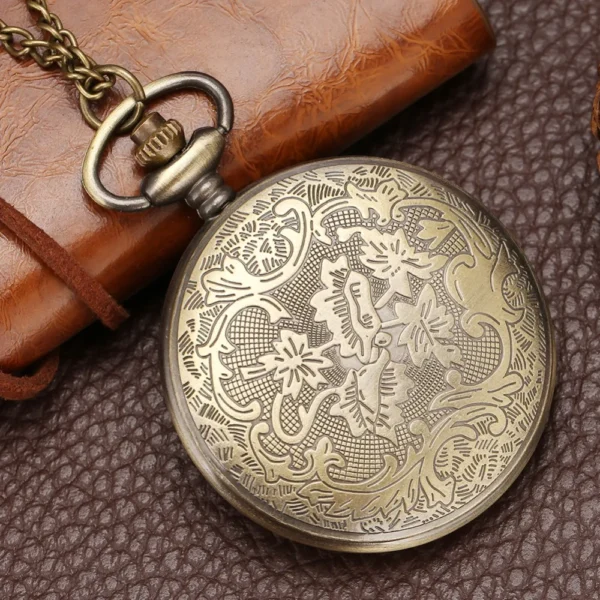 Antike Bronze OLAF-Design Taschenuhr | Ein Retro-Meisterwerk – Bild 13