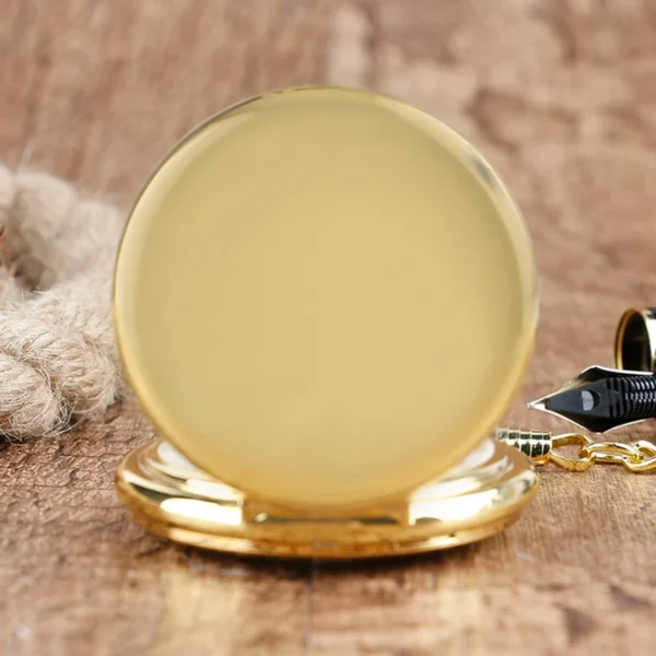 Luxus Glatte Silber Taschenuhr-Zeitlose Eleganz für Sie und Ihn – Bild 28