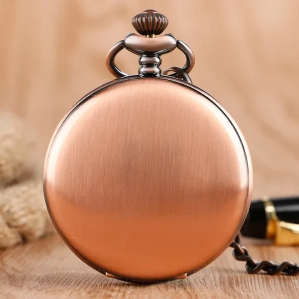 Luxus Glatte Silber Taschenuhr-Zeitlose Eleganz für Sie und Ihn – Bild 32