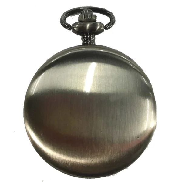 Luxus Glatte Silber Taschenuhr-Zeitlose Eleganz für Sie und Ihn – Bild 11