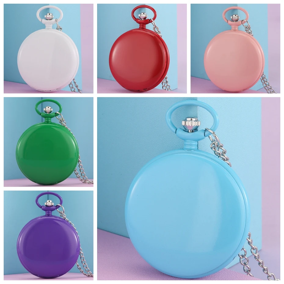 Luxus Glatte Silber Taschenuhr-Zeitlose Eleganz für Sie und Ihn
