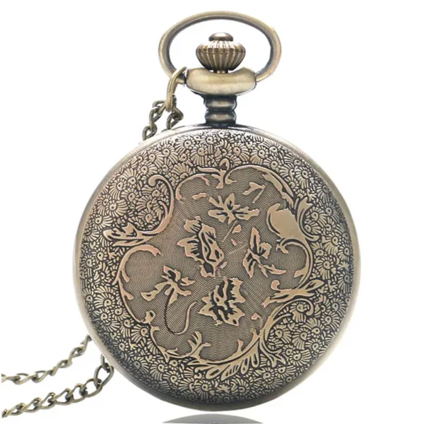 Retro Bronze Mustang Taschenuhr: Ein Tribut an Klassische Eleganz – Bild 6