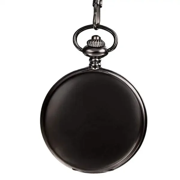 Luxus Glatte Silber Taschenuhr-Zeitlose Eleganz für Sie und Ihn – Bild 9