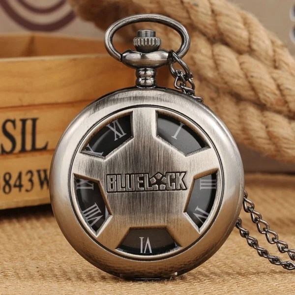 Vintage Hohl-Pentagon-Design Taschenuhr | Einzigartiger Stil für Sie und Ihn – Bild 7
