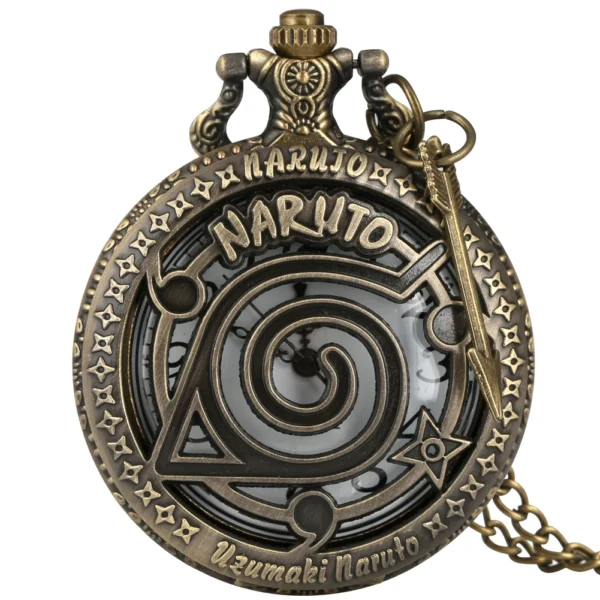 Vintage Hollow Cover Half Hunter Taschenuhr-Zeitlose Eleganz als Geschenk – Bild 4