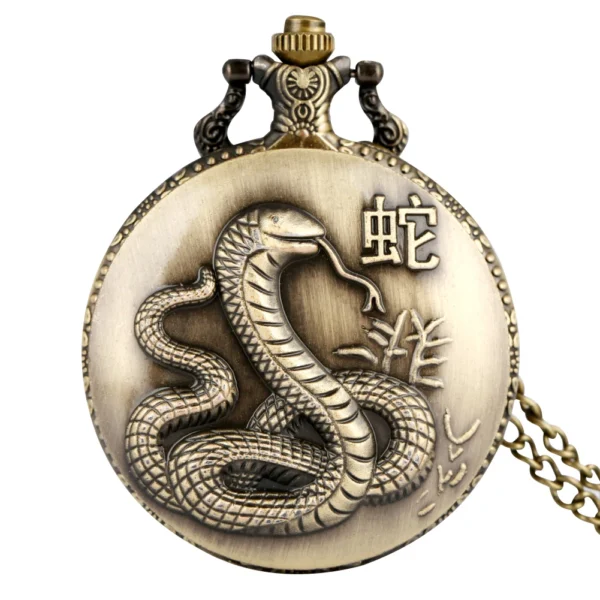 YISUYA Antike Sternzeichen-Taschenuhr: Retro-Charme und präzises Design – Bild 16
