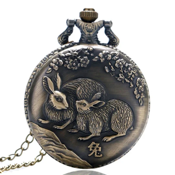 YISUYA Antike Sternzeichen-Taschenuhr: Retro-Charme und präzises Design – Bild 10