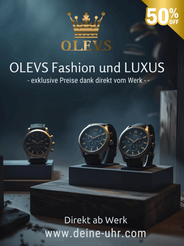 OLEVS Uhren: Zeitlose Eleganz und Präzision für Ihr Handgelenk – Exklusiv bei deine-uhr.com