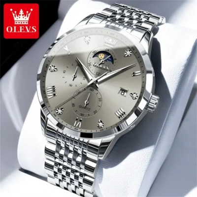 OLEVS Trend Fashion Herrenuhr - Eleganz und Funktion für den modernen Mann