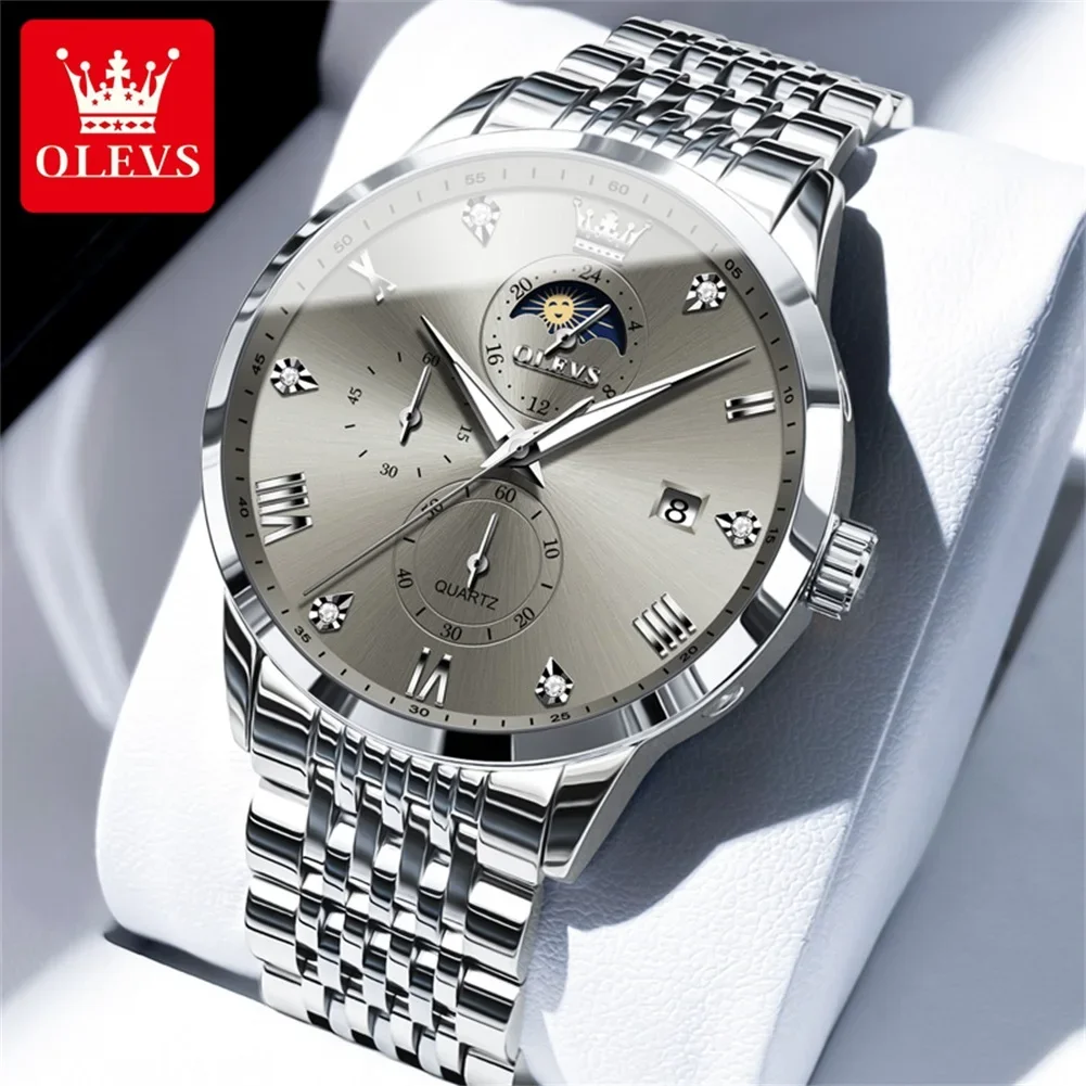OLEVS Trend Fashion Herrenuhr - Eleganz und Funktion für den modernen Mann