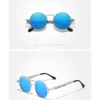 Ninesun Polarisierte Runde Steampunk Vintage Sonnenbrille UV400 – Bild 13