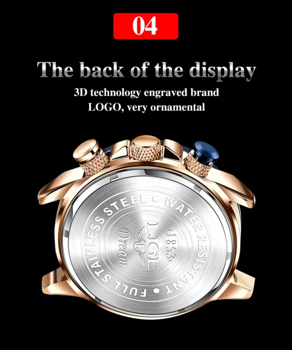 Fashion Herrenuhr - Luxuriöser Chronograph mit Sport-Appeal – Bild 19