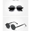 Ninesun Polarisierte Runde Steampunk Vintage Sonnenbrille UV400 – Bild 11