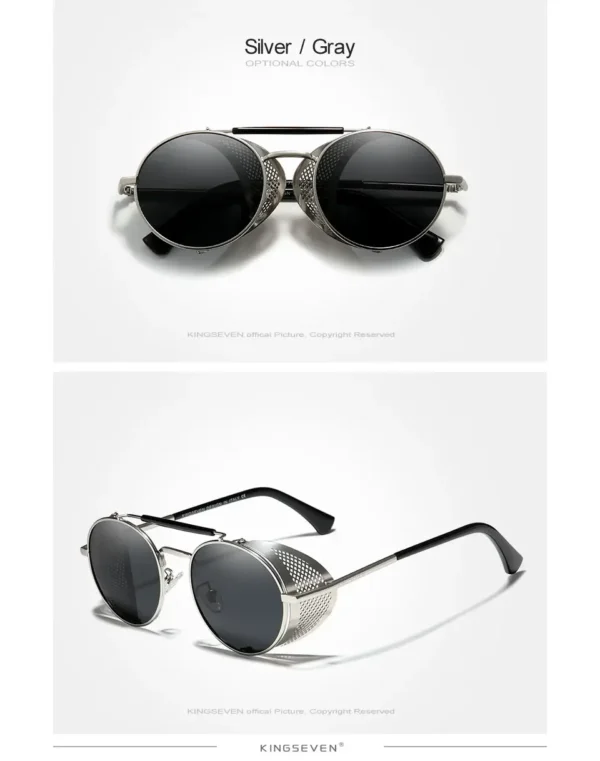 KINGSEVEN Polarisierte Piloten-Sonnenbrille für Herren und Damen – Klassischer UV400-Schutz – Bild 17