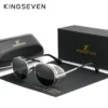 KINGSEVEN Polarisierte Piloten-Sonnenbrille für Herren und Damen – Klassischer UV400-Schutz – Bild 11