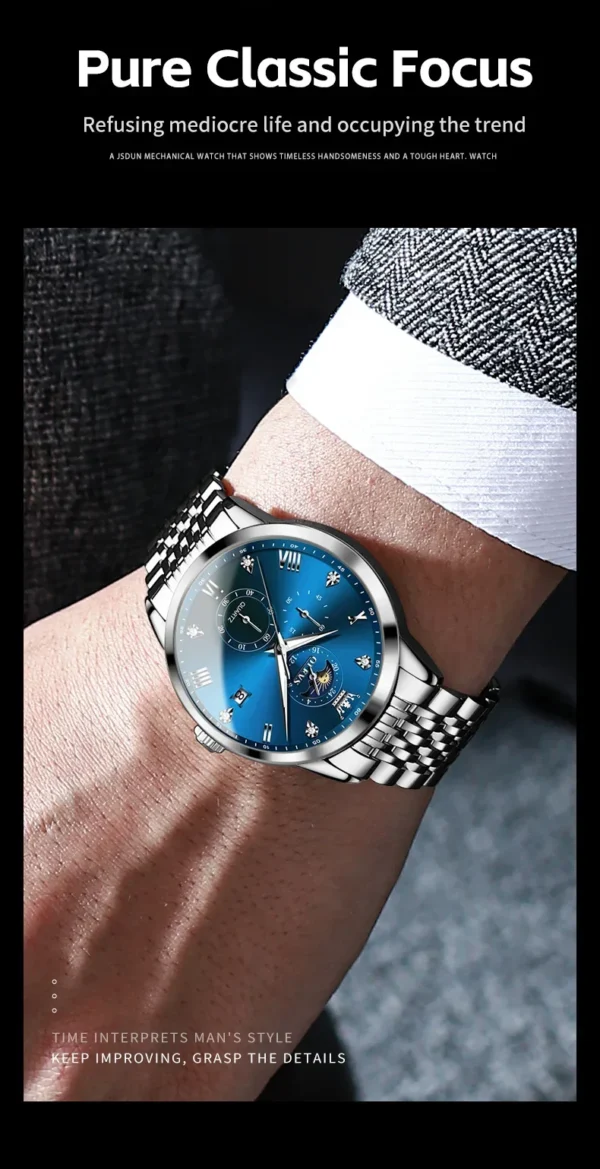 OLEVS Trend Fashion Herrenuhr - Eleganz und Funktion für den modernen Mann – Bild 16