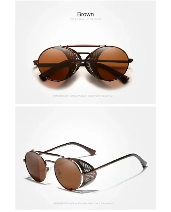KINGSEVEN Polarisierte Piloten-Sonnenbrille für Herren und Damen – Klassischer UV400-Schutz – Bild 21
