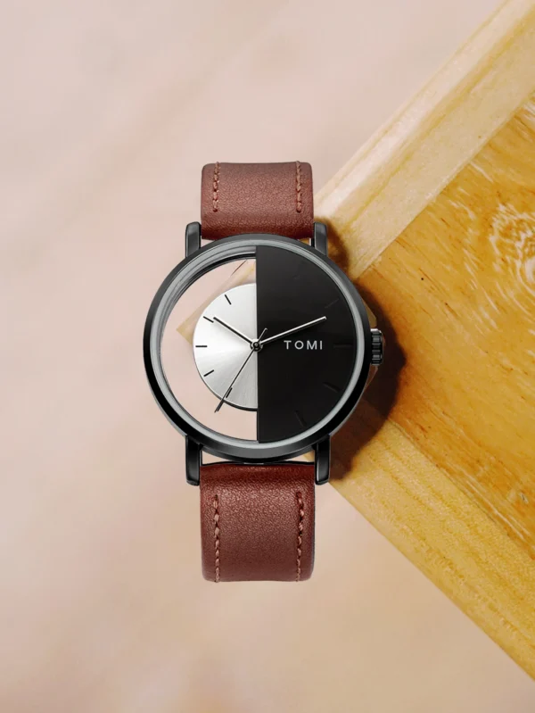 TOMI 3er-Set Luxus Business Geschenkbox – Herrenuhr, Geldbörse & Stift – Bild 17