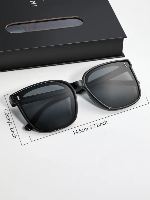 TOMI 2er-Set Herrenuhr & Brille – Casual Fashion Geschenkbox mit großem Zifferblatt – Bild 14