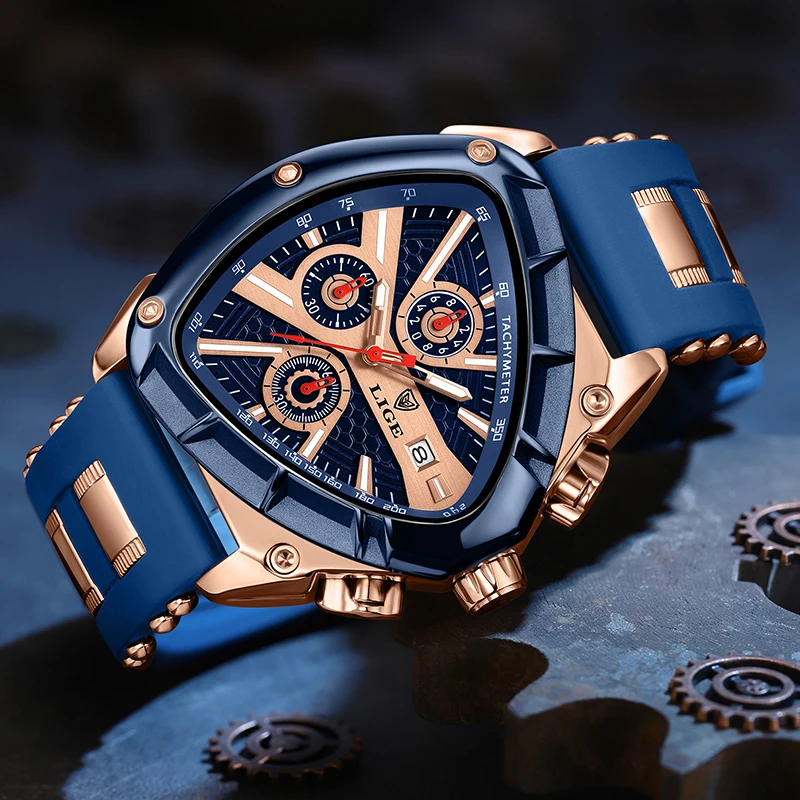 LIGE Business Sport Herrenuhr-Robuste Eleganz für den Mann