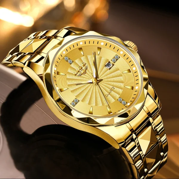 Business Sport Herrenuhr: Luxuriöse Eleganz aus Edelstahl mit Chronograph – Bild 30