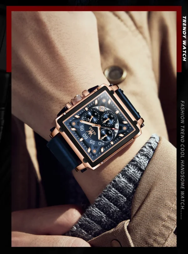 OLEVS 9919 Luxus-Herrenuhr-Markantes Design und Präzise Funktionen – Bild 14