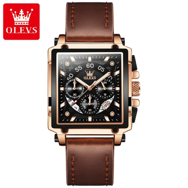 OLEVS 9919 Luxus-Herrenuhr-Markantes Design und Präzise Funktionen – Bild 9