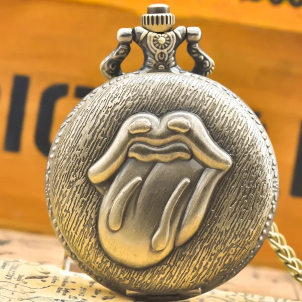 Vintage Bronze Steampunk Taschenuhr: Einzigartiger Stil mit Charakter