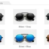 KINGSEVEN Polarisierte Piloten-Sonnenbrille für Herren und Damen – Klassischer UV400-Schutz – Bild 14