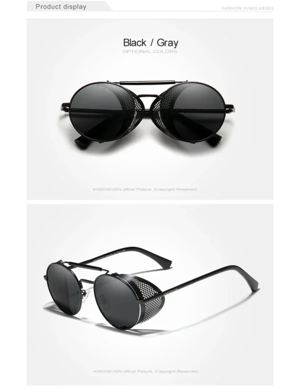 KINGSEVEN Polarisierte Piloten-Sonnenbrille für Herren und Damen – Klassischer UV400-Schutz – Bild 15