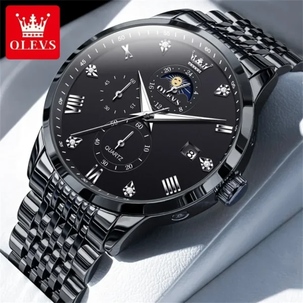 OLEVS Trend Fashion Herrenuhr - Eleganz und Funktion für den modernen Mann – Bild 7