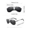 KINGSEVEN Polarisierte Piloten-Sonnenbrille für Herren und Damen – Klassischer UV400-Schutz – Bild 4
