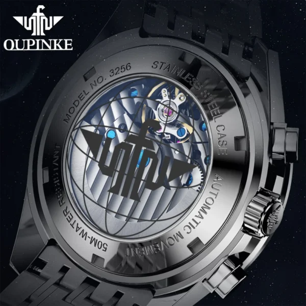 OUPINKE 3256 Original Automatikuhr für Herren-Eleganz trifft auf nautische Präzision – Bild 4