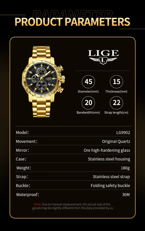 Business Sport Herrenuhr - Luxuriöse Eleganz aus Edelstahl – Bild 19