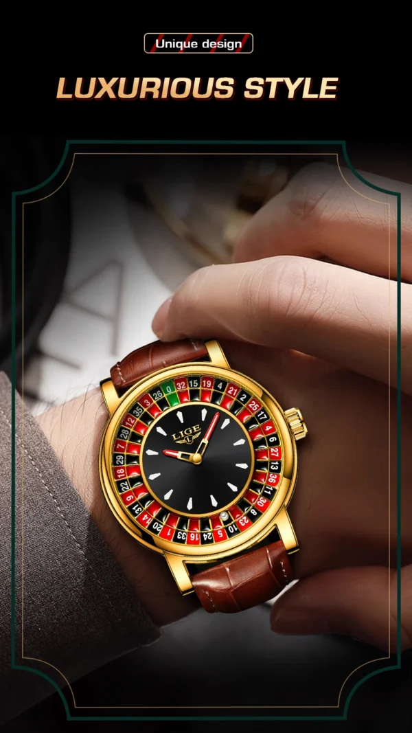 LIGE 89161 Business Sport Herrenuhr – Bild 13