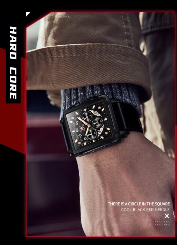 OLEVS 9919 Luxus-Herrenuhr-Markantes Design und Präzise Funktionen – Bild 27