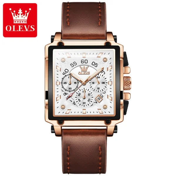 OLEVS 9919 Luxus-Herrenuhr-Markantes Design und Präzise Funktionen – Bild 10