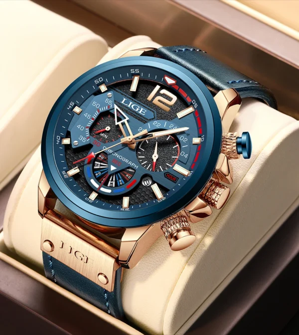 Fashion Herrenuhr - Luxuriöser Chronograph mit Sport-Appeal – Bild 22
